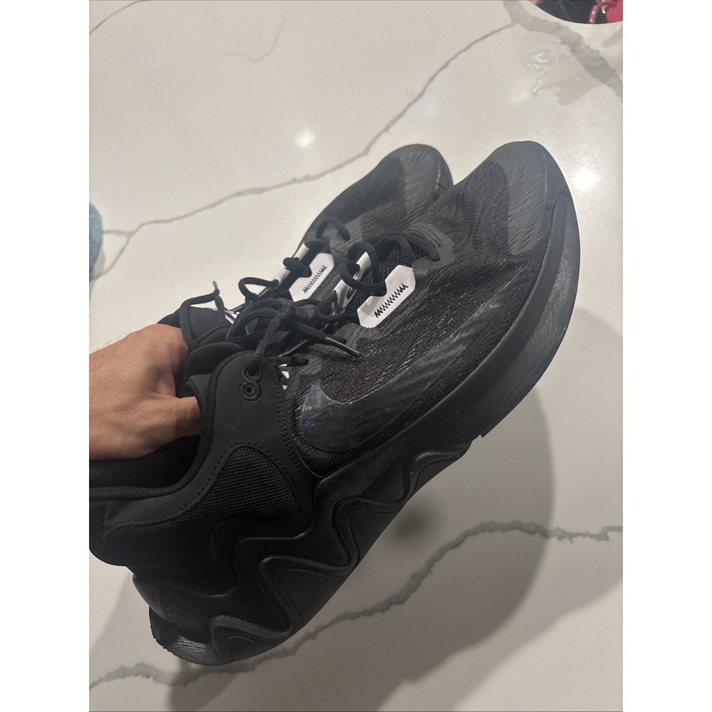 Size 15 - Nike Giannis Immortality 2 Black Holographic Swoosh